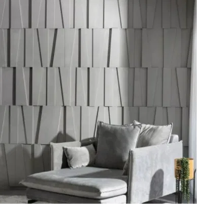 Closeup application image of 3D Wall Panel Panels