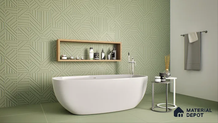 TL 00765 Emerald 1200x600 mm Punch Matte Finish Full Body Vitrified Wall & Floor Tile - 9 mm