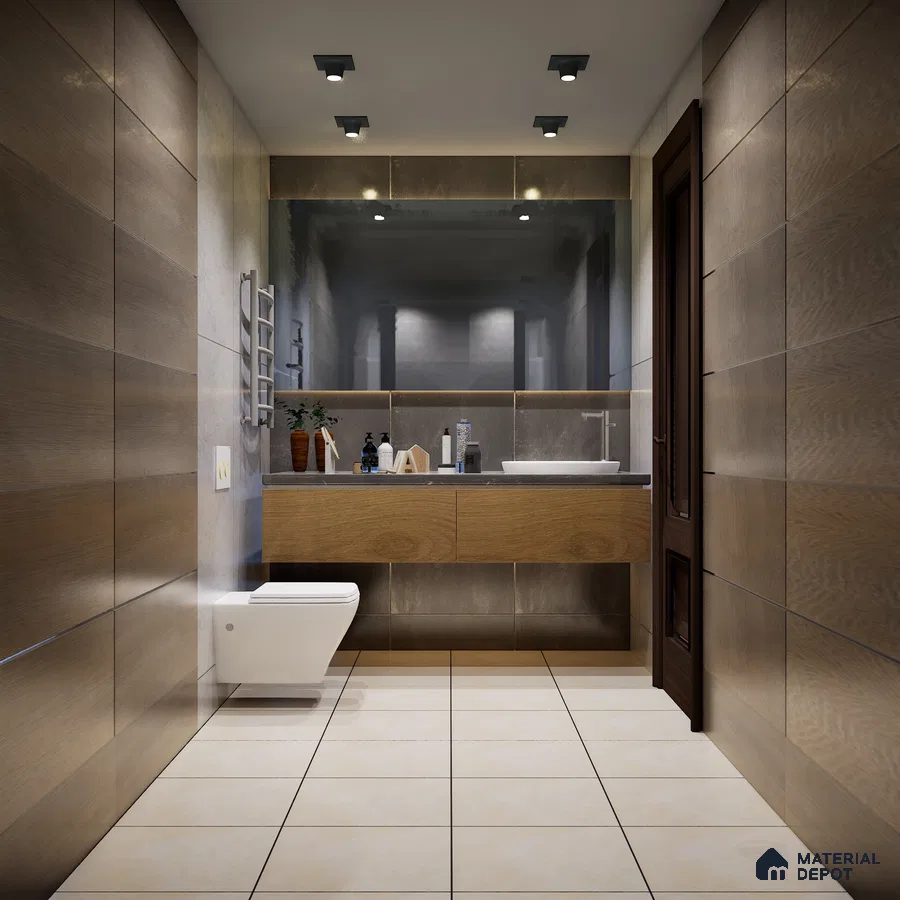 DG 89 300x300 mm Rustic Finish Ceramic Digital Floor Tile - 7.5 mm | Material Depot