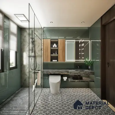 SC-106 Moroccan 300x300 mm Heavy Duty Vitrified Tile - 9 mm | Material Depot