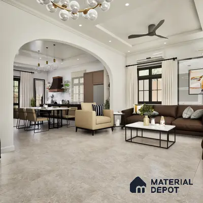 Orra Earth 1200x600 mm Matt Finish GVT Wall Tile - 9 mm | Material Depot
