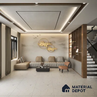 Centura Expert 1200x600 mm Color Carving Surface GVT Tile - 9 mm | Material Depot
