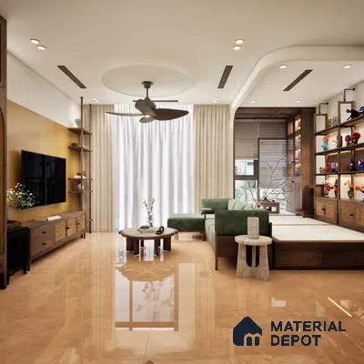 Mufty Tortila 1200x600 mm Lapato Surface GVT Tile - 9 mm | Material Depot