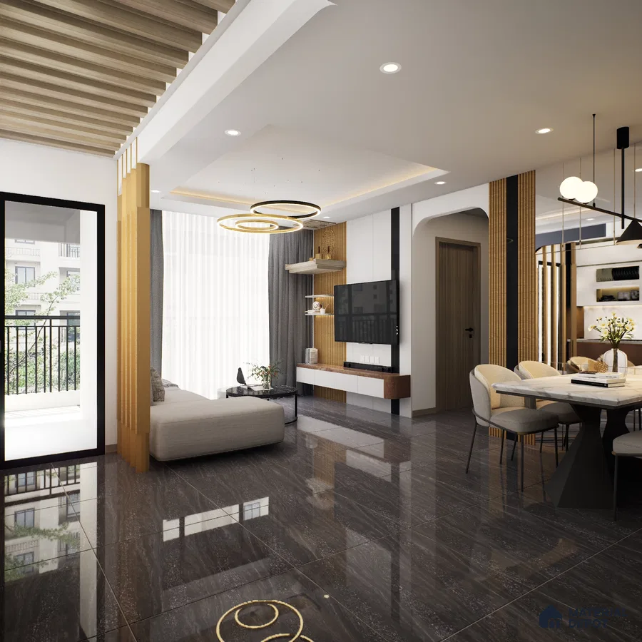 Azzuro Armani Black 600x600 mm Glossy Finish Multi Charged Vitrified Tile - 9.5 mm | Material Depot