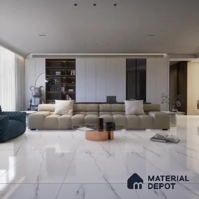 Leopard 6214 1200x600 mm Glossy Finish Premium Glaze Vitrified Tile - 9 mm | Material Depot
