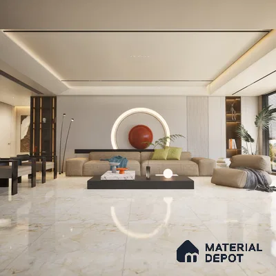 5234 R-3 1200x600 mm Glossy Finish GVT Floor and Wall Tile - 9 mm | Material Depot