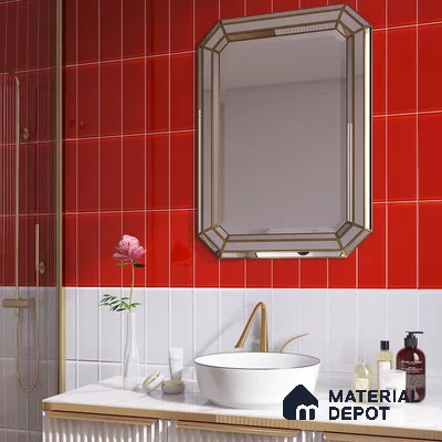 A Contemporary Bathroom with Vintage Inspiration | Material Depot
