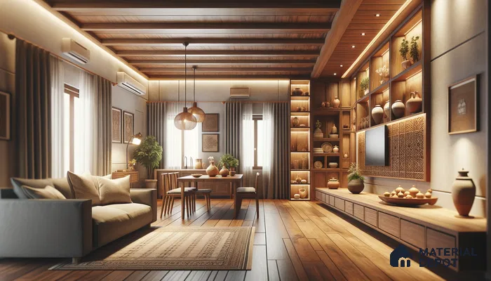 A Fusion of Refined Traditional Design and Rustic Comfort | Material Depot