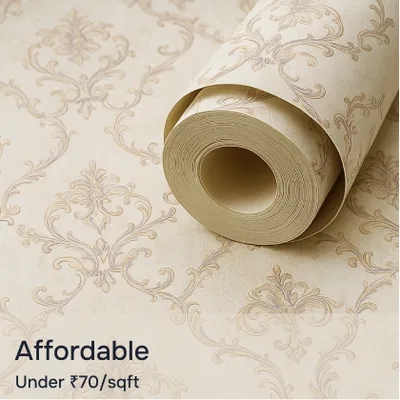 Closeup application image of affordable Wallpapers