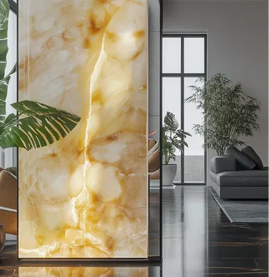Closeup application image of Alabaster Sheets Panels