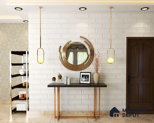 Art Deco-inspired foyer design