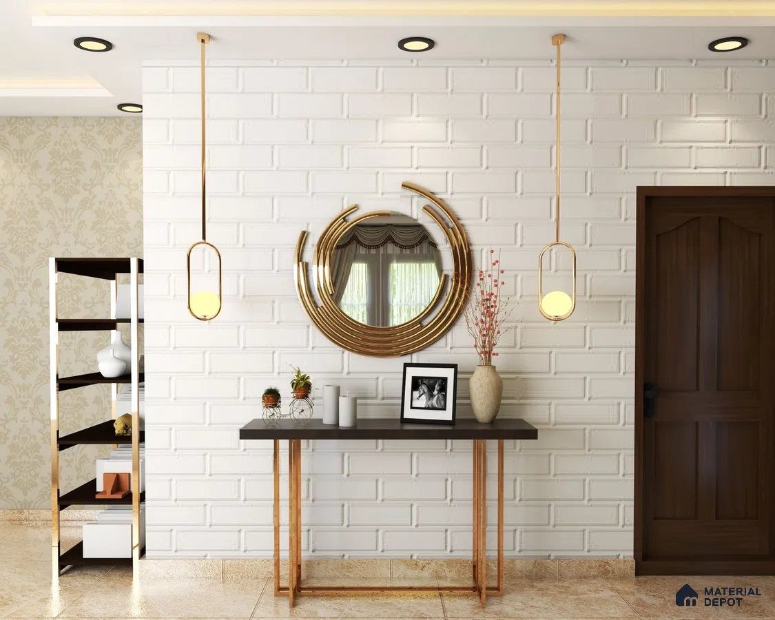 Art Deco-inspired foyer design
