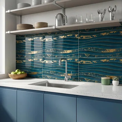 Application image of Kitchen Backsplash Designs