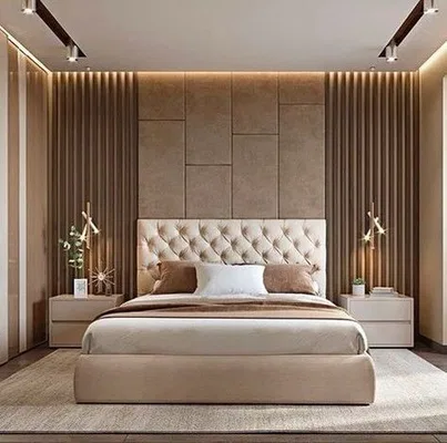 Closeup application image of Bedroom Panels