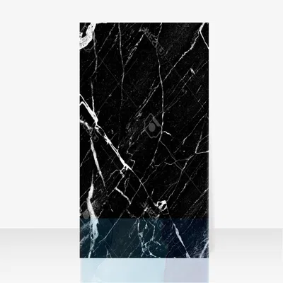 Closeup Mockup image of Classic Black Tiles