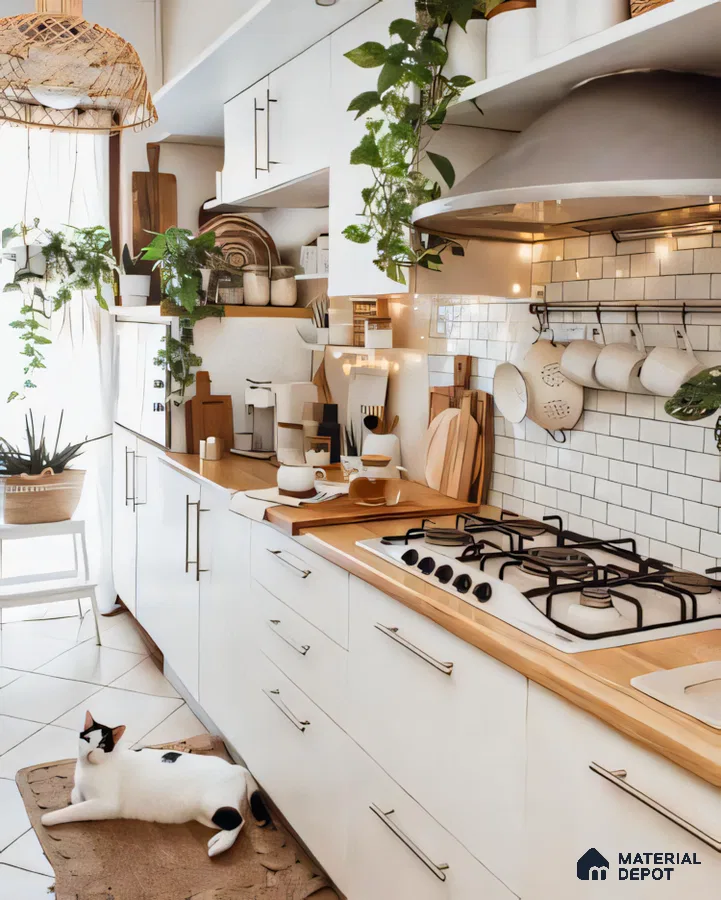 Boho Chic Culinary Corner. | Material Depot