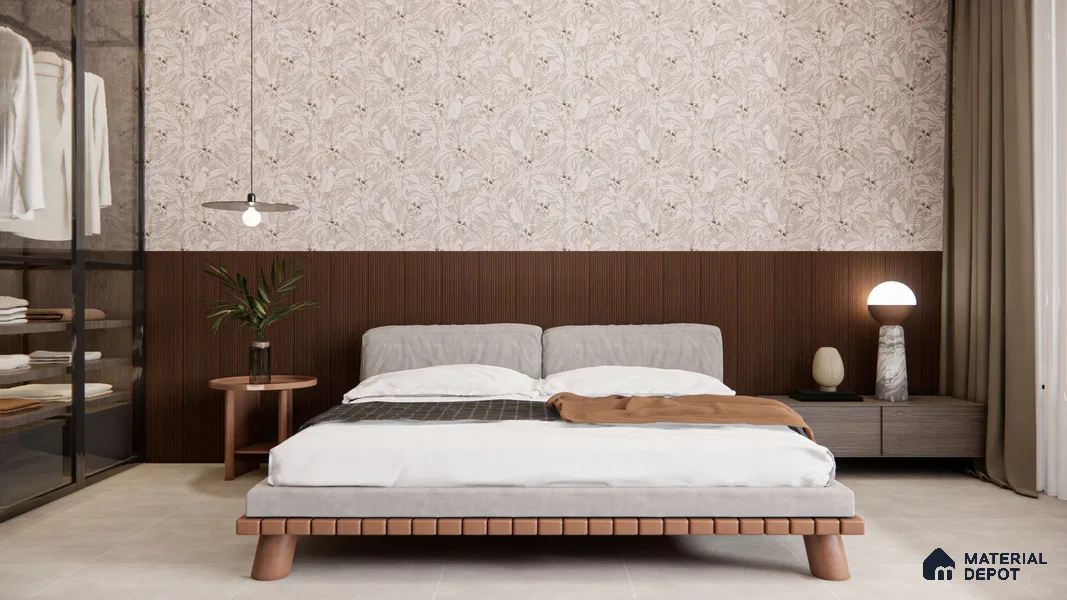 Wooden Look PN 00533 8 ft x 6.2 inch Charcoal Panel - 6 mm | Suitable for Feature Wall, TV Unit & Living Room | Width is Subjected to 5% Variation