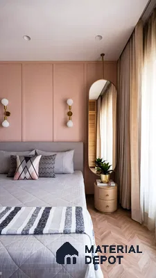 Bright And Airy Bedroom Design | Material Depot