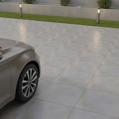 Closeup application image of Cement Tiles