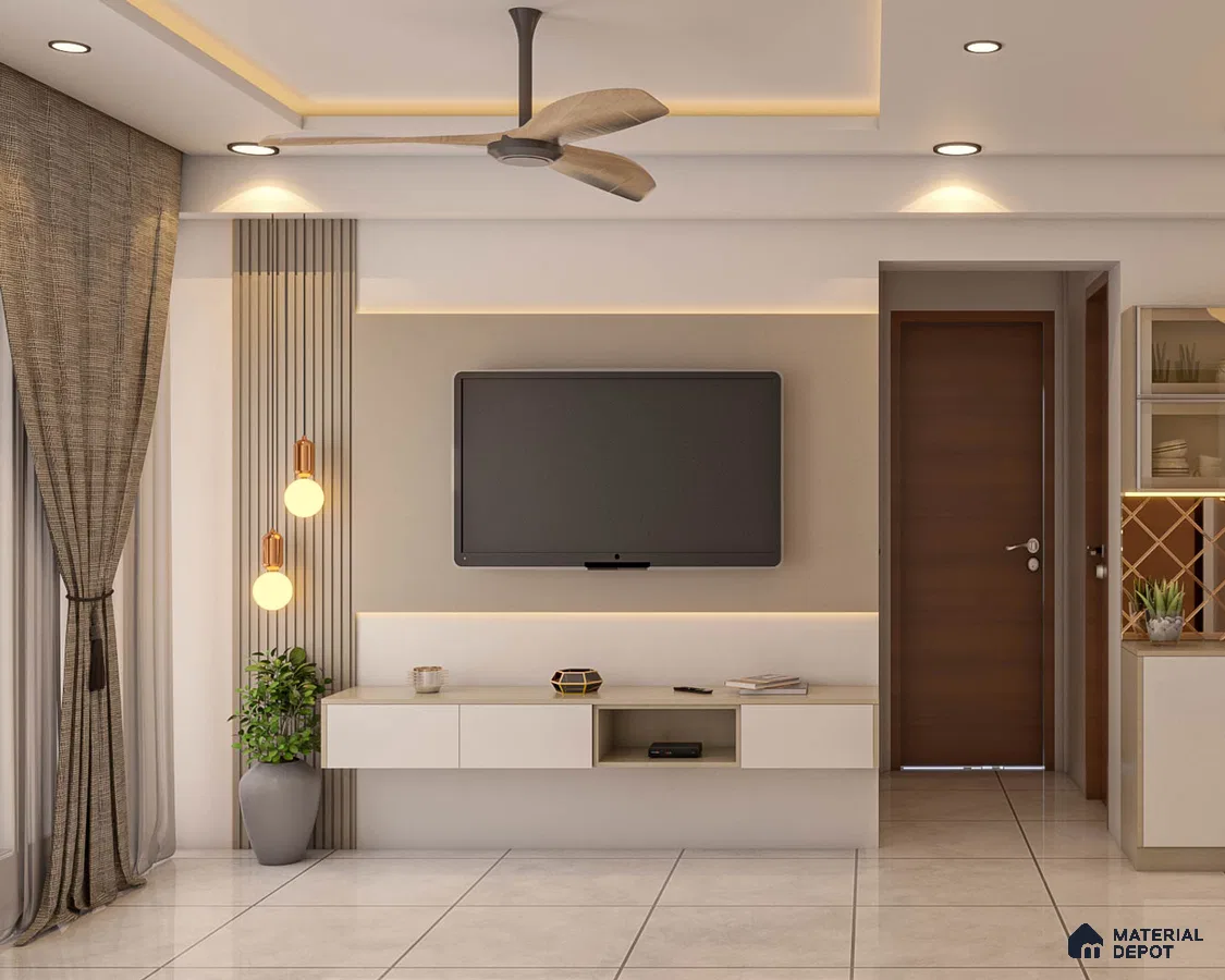 Compact Contemporary TV Unit - Chic Style.