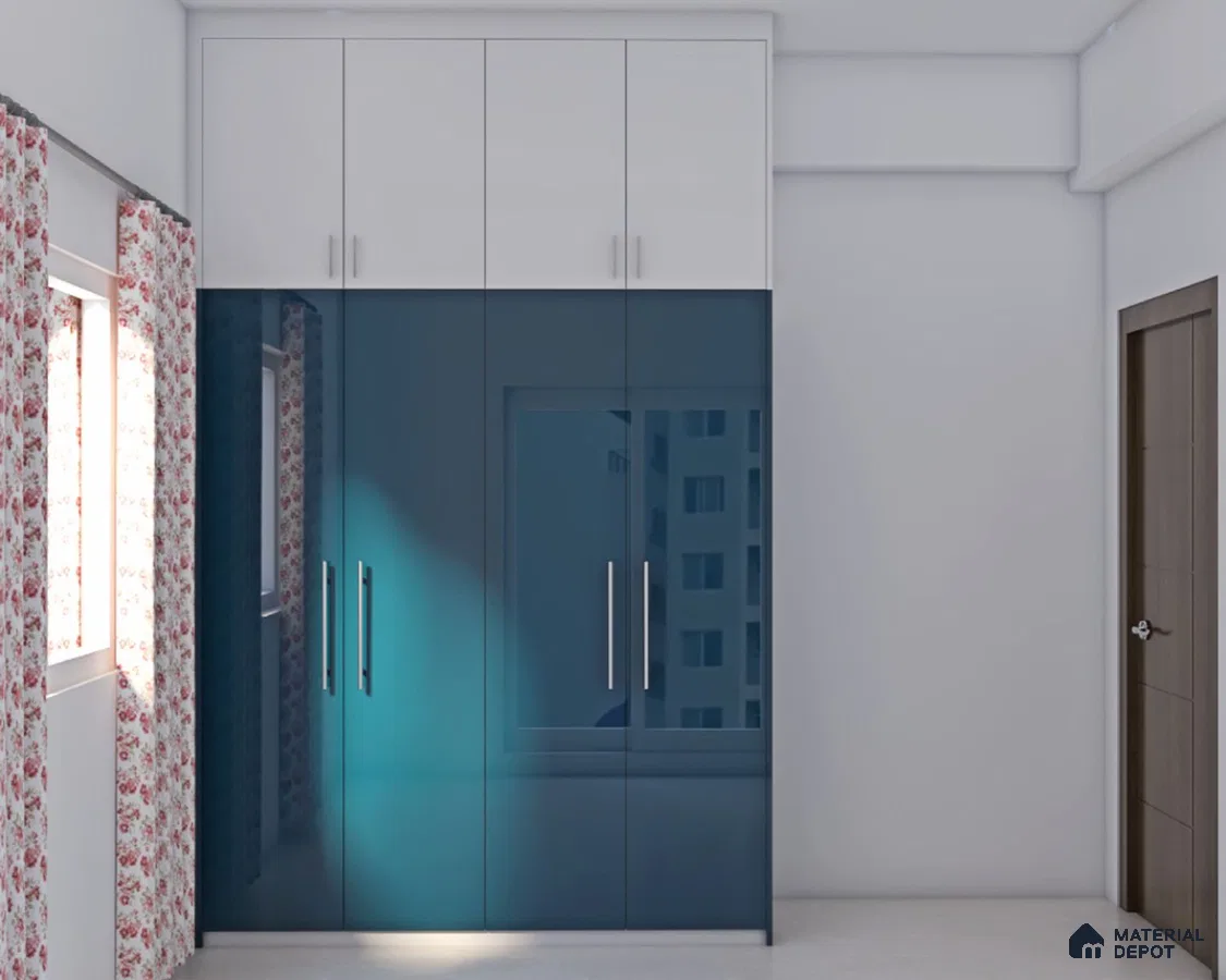 Blue & White Cupboard