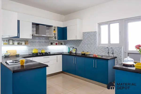 Blue U-Kitchen: Bangalore Chic