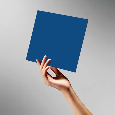 Product Mockup of Laminate showing in Classic Blue Color