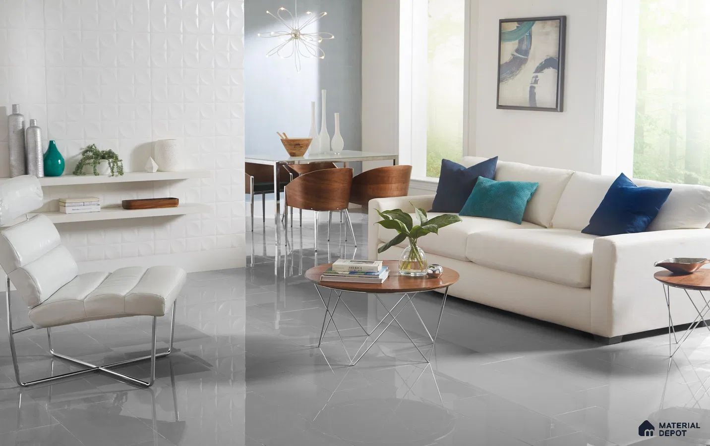 Living room with