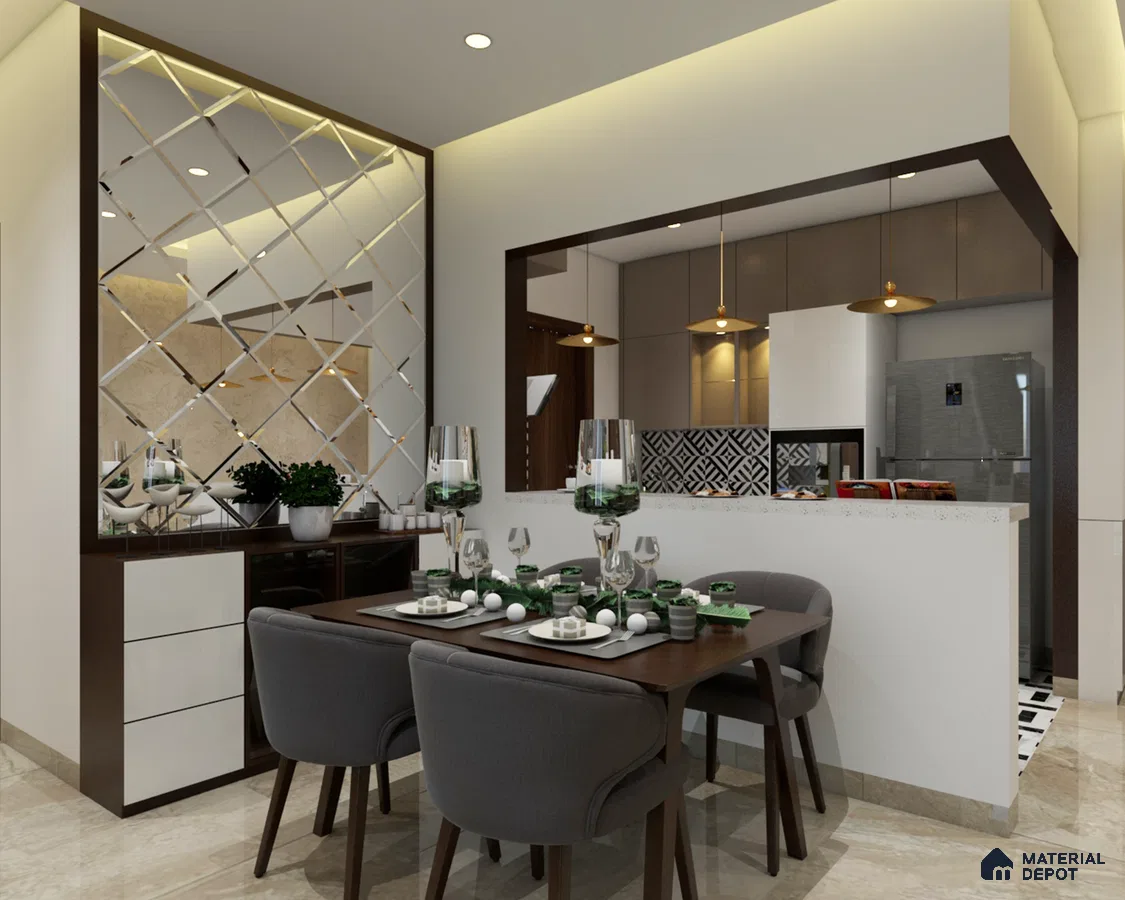 Elegant 4-seater dining room