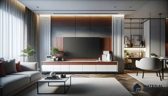 Contemporary Abode with Harmonious Wood Details and Soft Lighting | Material Depot