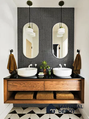 Contemporary Chic Bathroom | Material Depot
