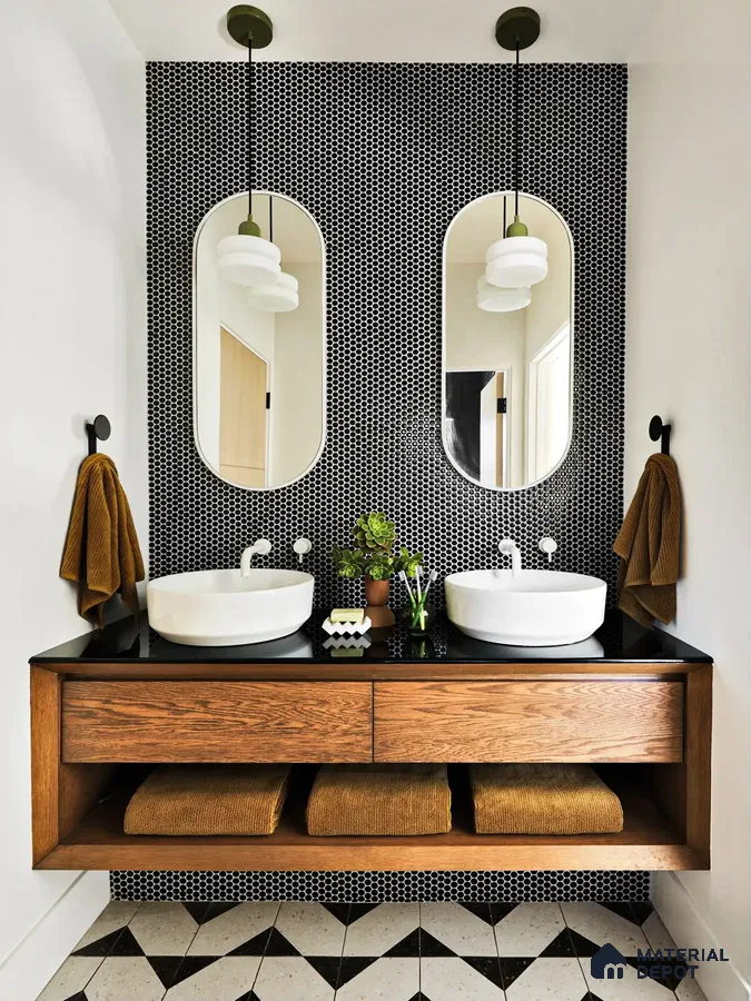 Contemporary Chic Bathroom | Material Depot