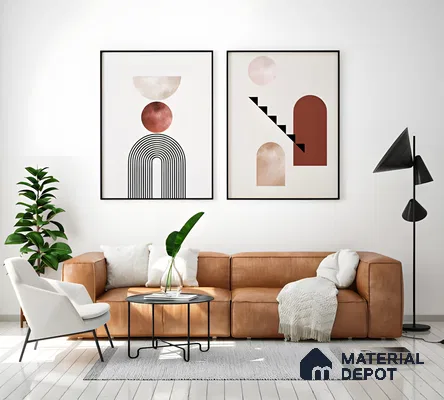 Contemporary Elegance: A Modern Living Room | Material Depot