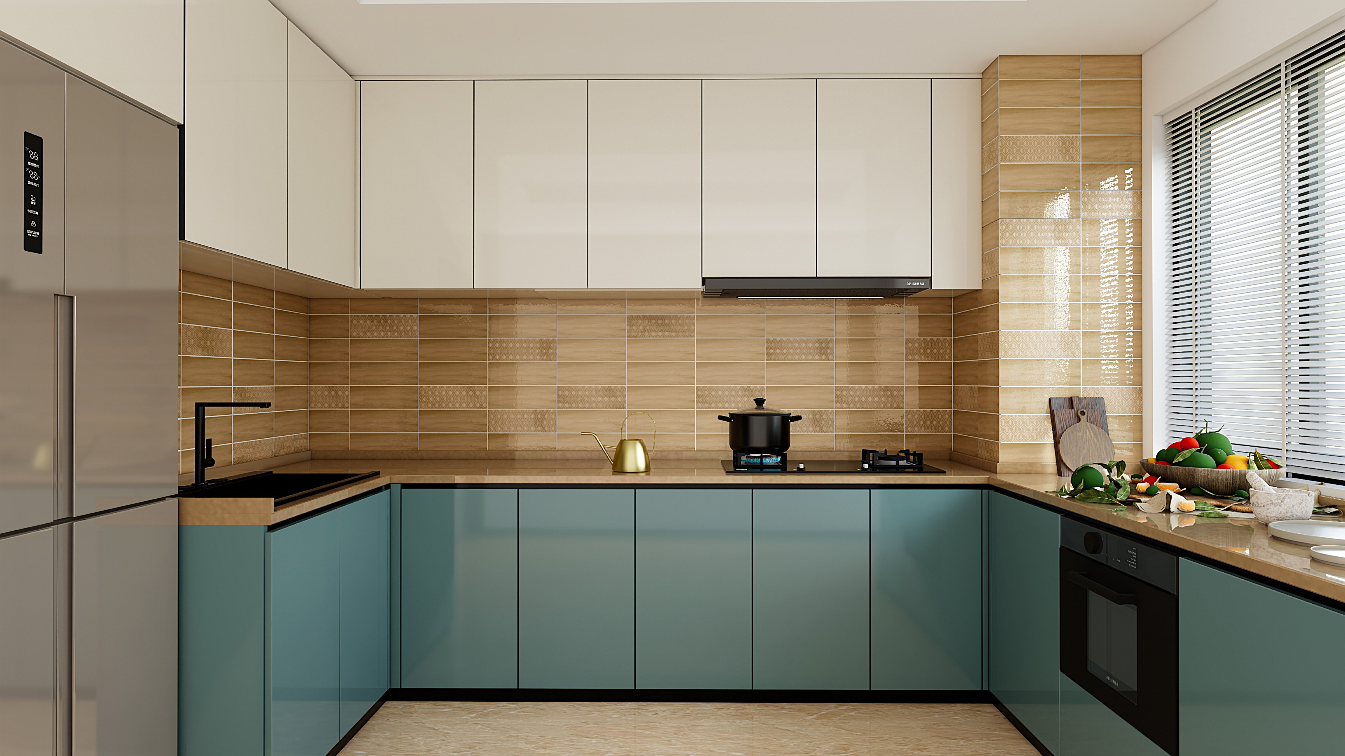 TL 02926 Marshmallow Cream 2 ft x 2 ft Glossy Finish Vitrified Floor & Wall Tile - 9.5 mm