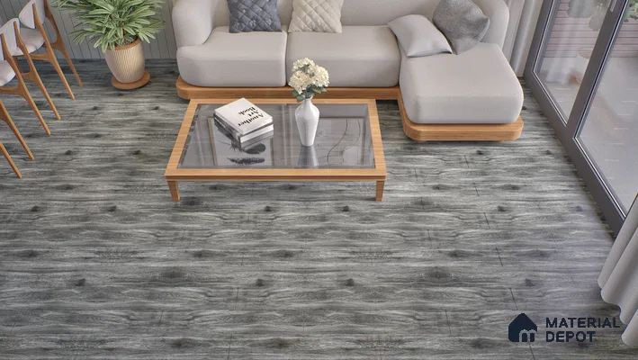 TL 01240 A Oaklore Nero 900x150 mm Wooden Look Tile | 2-3 mm Spacer is Mandatory