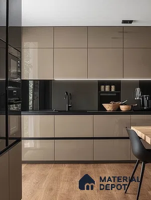 Contemporary Urban Kitchen: Seamless Integration of Functionality and Style | Material Depot