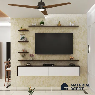 Damask TV Unit Ensemble