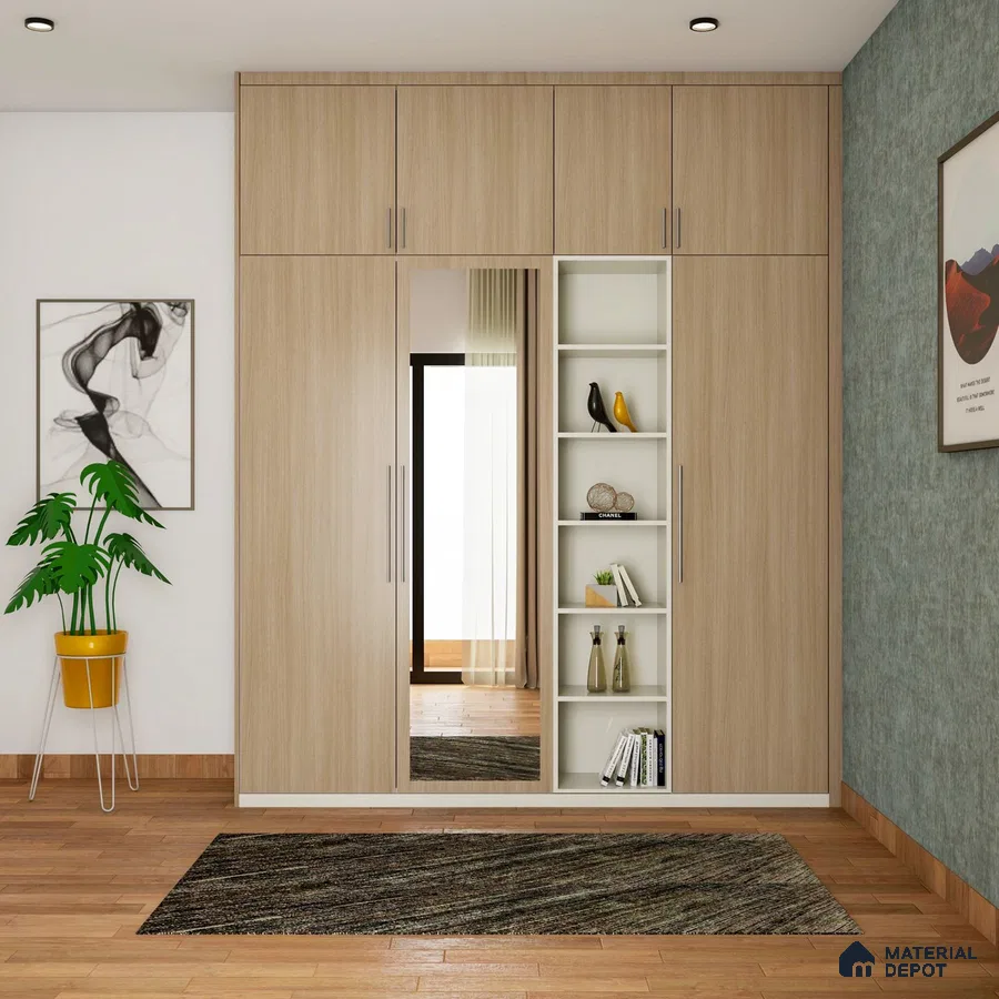 Sophisticated Wooden Wardrobe