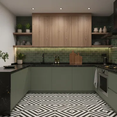 Closeup application image of Decorative Laminates Collection