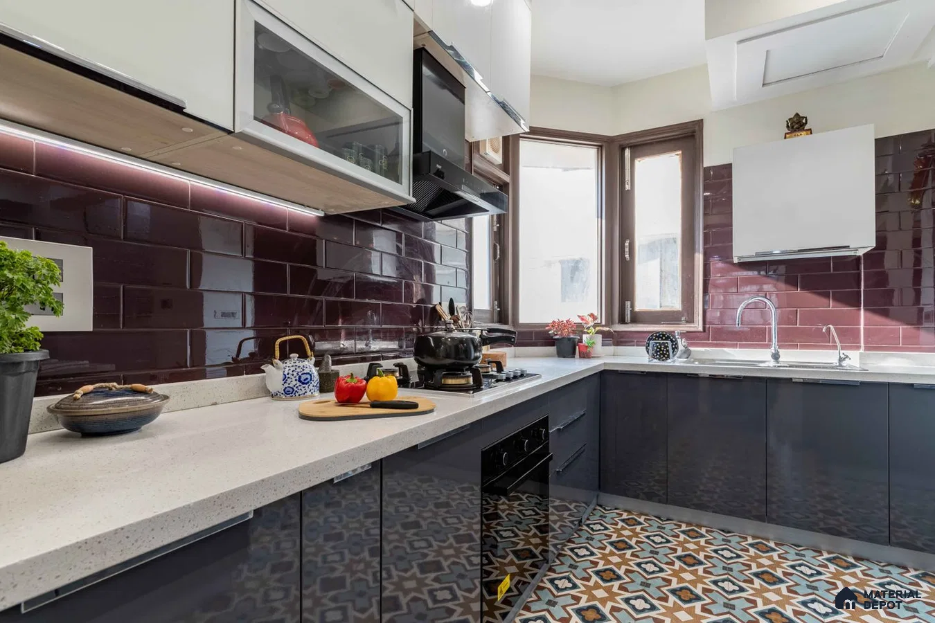 City Chic: Contemporary 3 BHK Living in Delhi