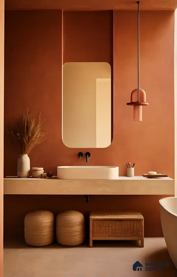 Desert Hue Bathroom Oasis | Material Depot