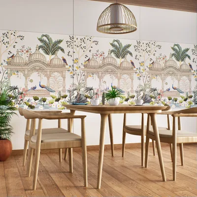 Closeup application image of Dining Highlighter Tiles