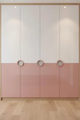 Closeup application image of Dual Tone Wardrobe