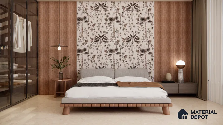 TROP - 25B | Tropical Series Nature Look 50 inches Premium Paper (Customized Size Wallpaper)