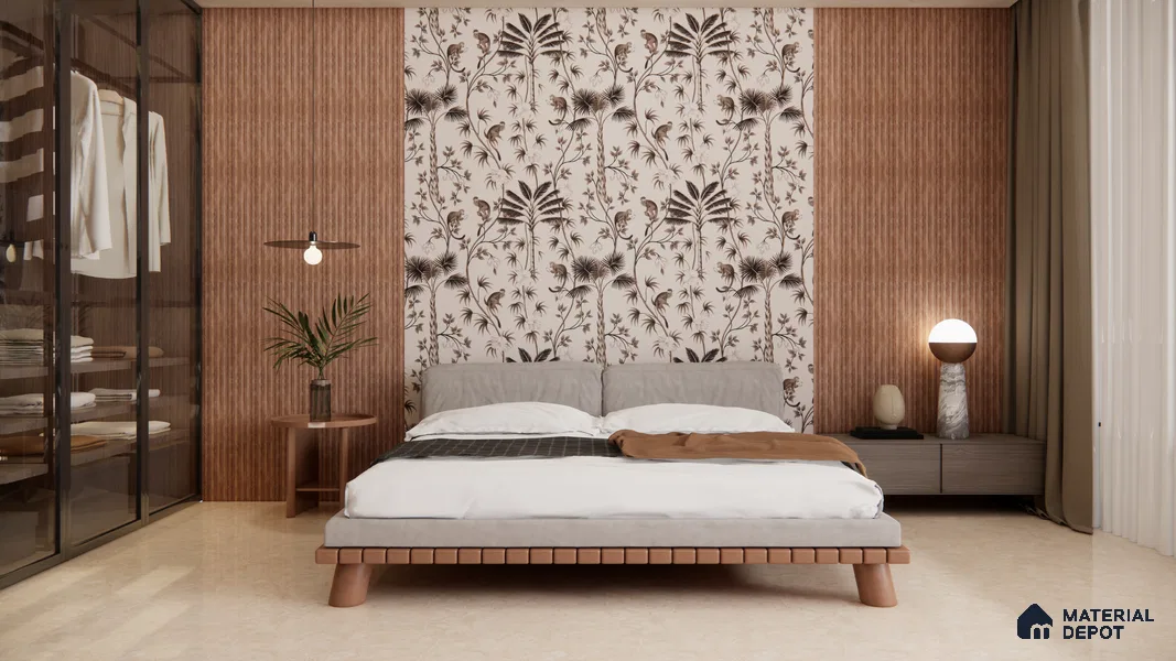 TROP - 25B | Tropical Series Nature Look 50 inches Premium Paper (Customized Size Wallpaper)