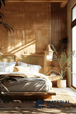 Eco-Chic Haven: A Sustainable Bedroom Sanctuary | Material Depot