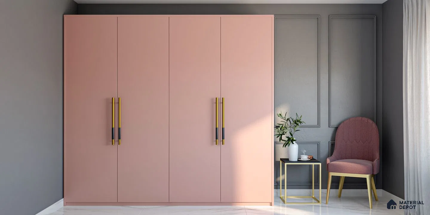 Elegant Wardrobe with Smart Storage Solution