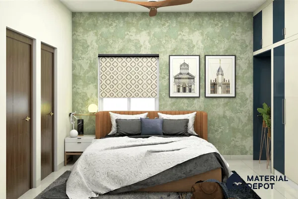 Modern Comfort: Convenient Master Bedroom Design