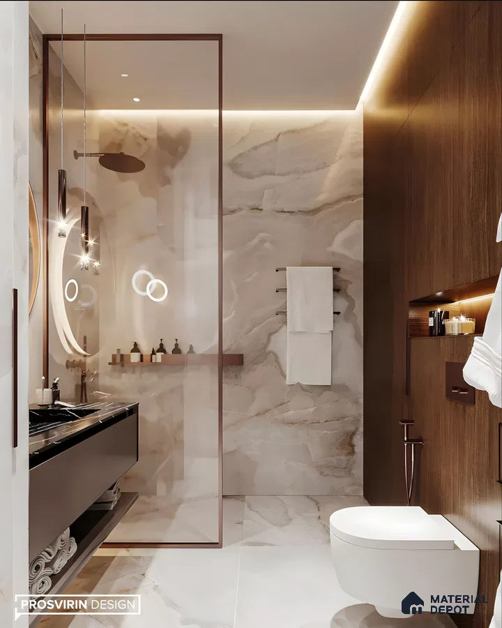 Elegance in Simplicity: A Modern Bathroom Oasis | Material Depot