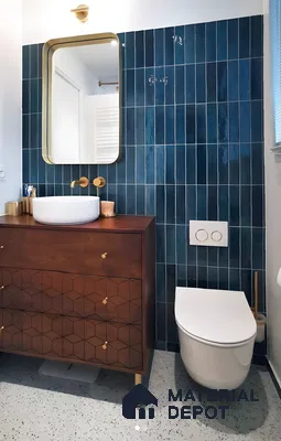 Elegant Gold Accents and Terrazzo Floor with modern wooden laminate Assetz Marq 3.0 Whitefield | Material Depot